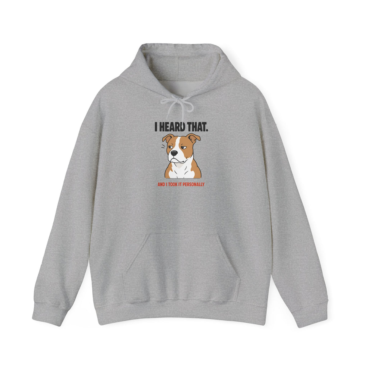 I Heard That Side-Eye Pitbull Hoodie