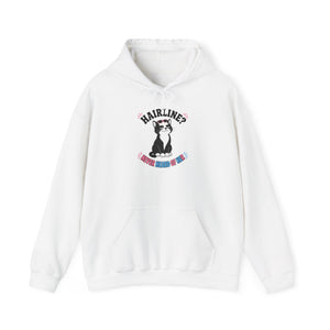 Hairline? Never Heard of Her Bald Cat Hoodie