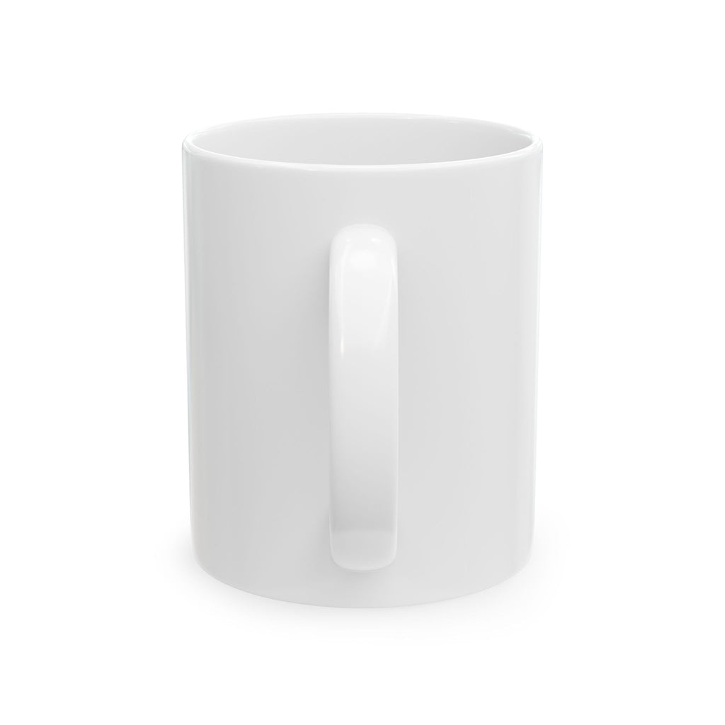 Hairline? Never Heard of Her Bald Cat Mug 11oz