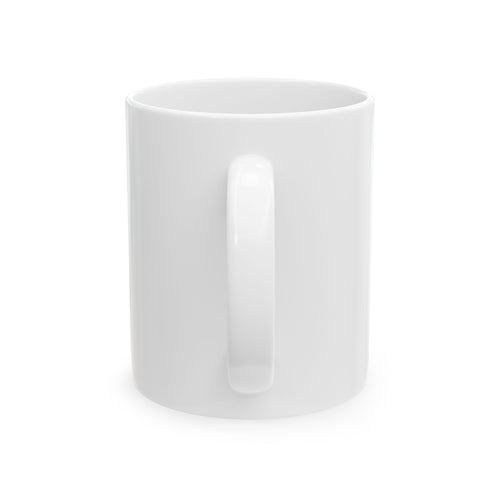 Hairline? Never Heard of Her Bald Cat Mug 11oz